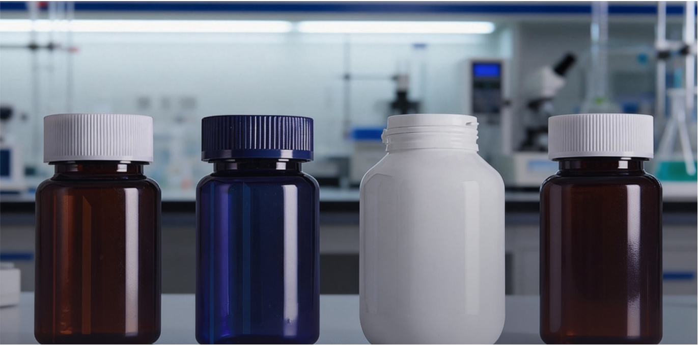 Supplement bottles and lids